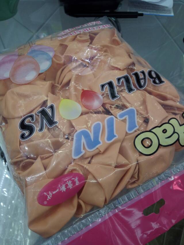 马卡龙乳胶气球儿童玩具细节图