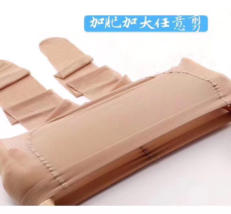 丝袜女薄款夏天连裤袜防勾丝隐形菠萝袜细节图
