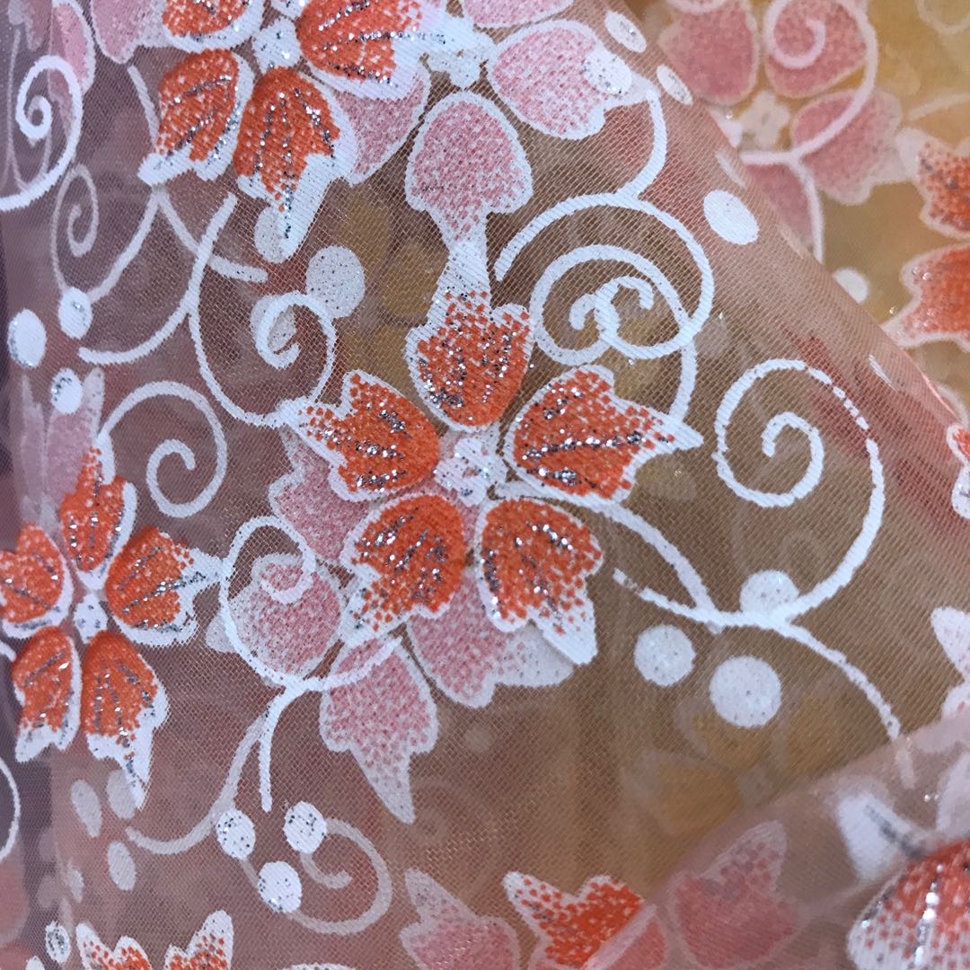 Organza Offset Oil Tung Flower Wedding Dress Headwear Doll Dress Dance Dress details Picture