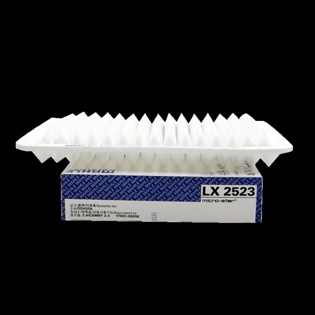 The Mahle air filter LX2523 is suitable for the air filter grid of the Toyota Camry