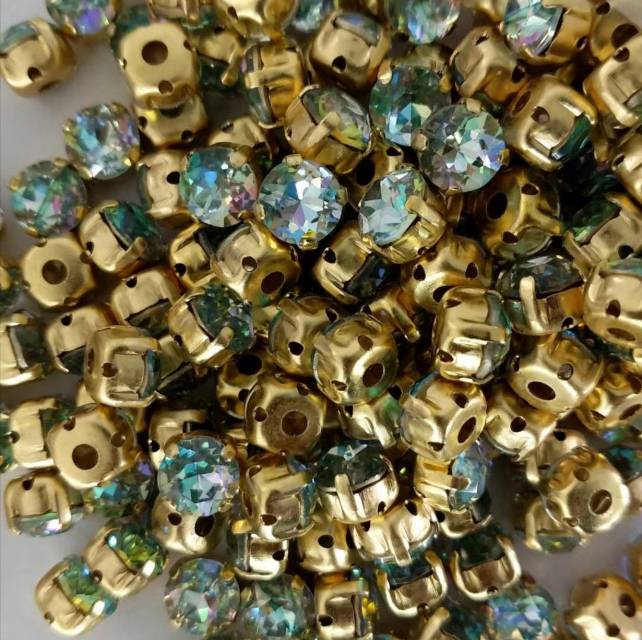 Factory direct sales of single-claw thick copper premium diamond transparent sewing diy jewelry accessories and clothing accessories