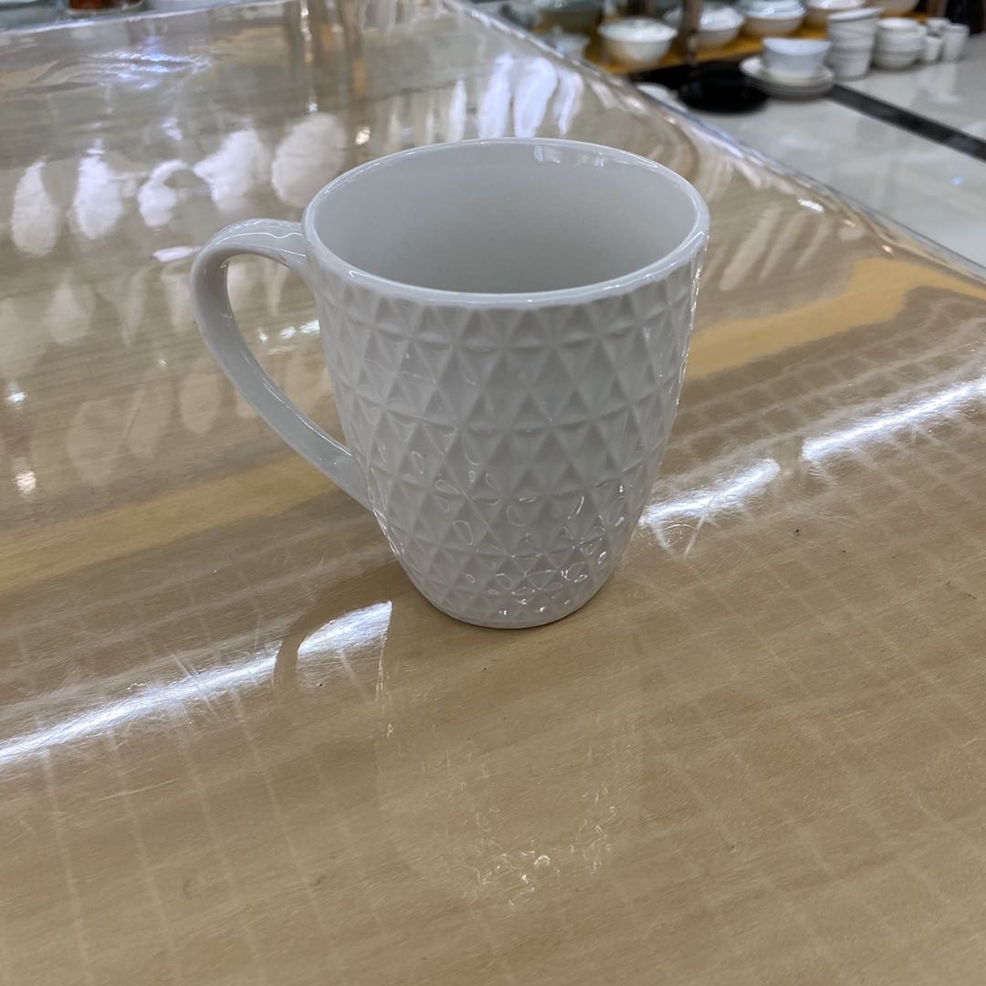 浮雕杯3D立体浮雕猫咪陶瓷咖啡杯可爱卡通男女学生马克杯创意