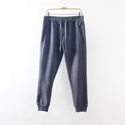 Winter new products: fleece and thickened tight-fitting sport pants, warm and comfortable men's casual pants, and men's long pants details Picture