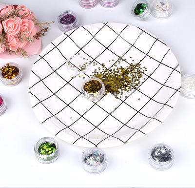 Manufacturers Direct Sales Of High Temperature And Solvent Resistant Nail Nail With Glitter Box Love Shape Nail Set Manufacturers Wholesale Specification drawing
