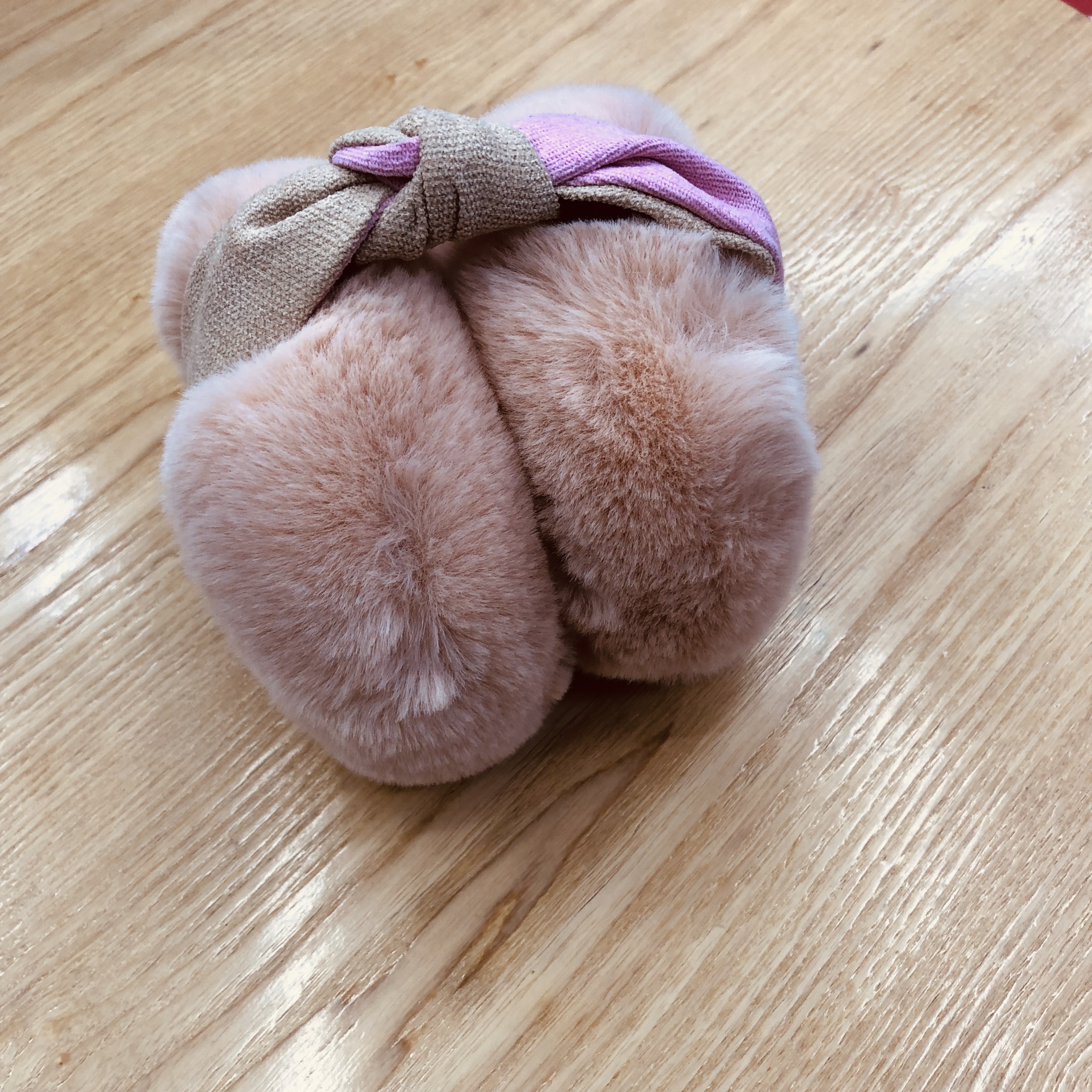 Girls Cute Winter Autumnwinter Earmuffs Warm And Cold Earmuffs Warm And Earmuffs Specification drawing