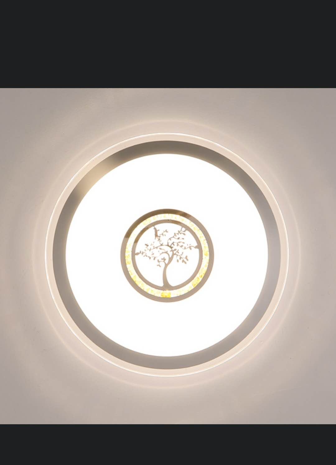 Stainless steel crystal book, spray-painted, frosted, modern and simple ceiling lamp
