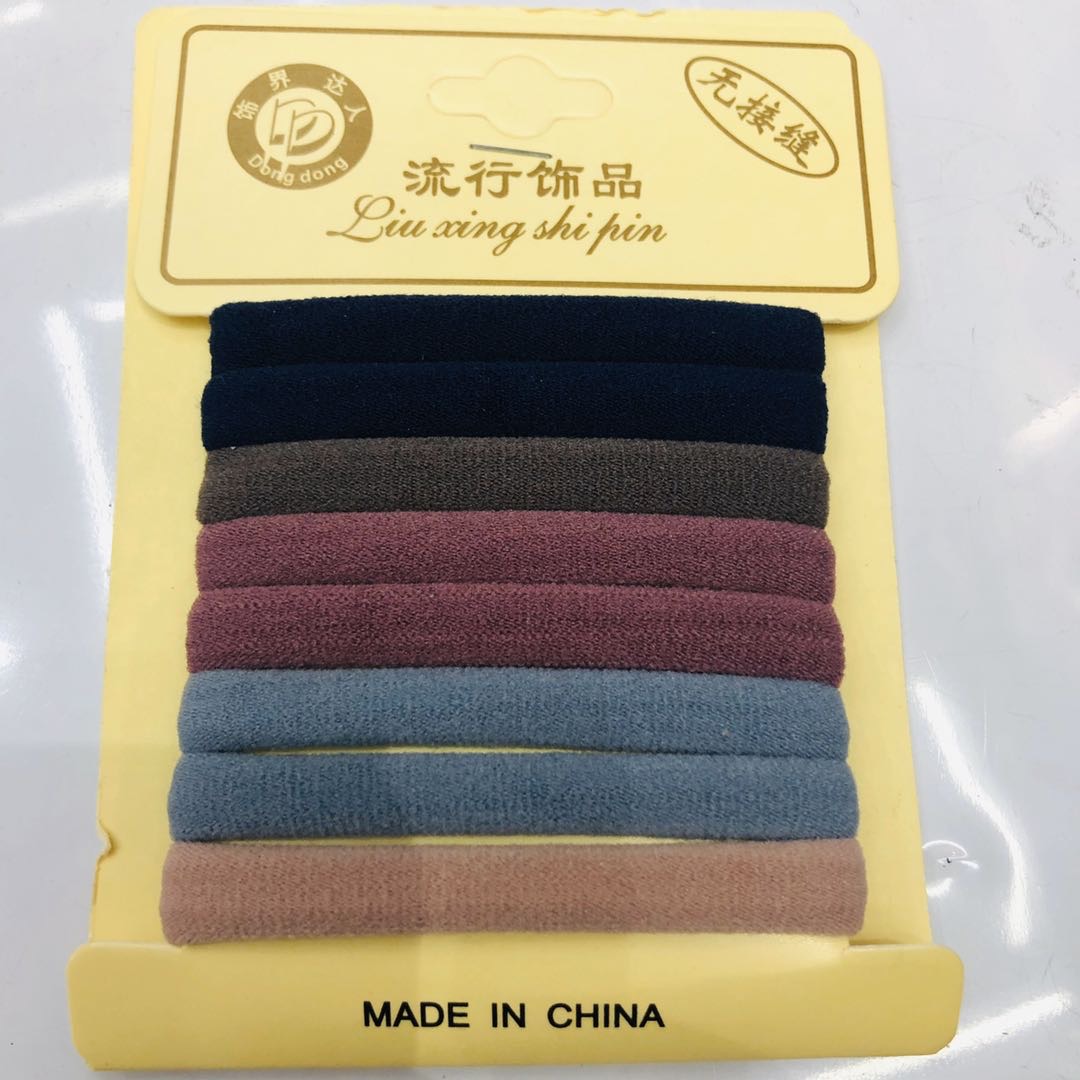 简约头绳布料发绳可批发代理