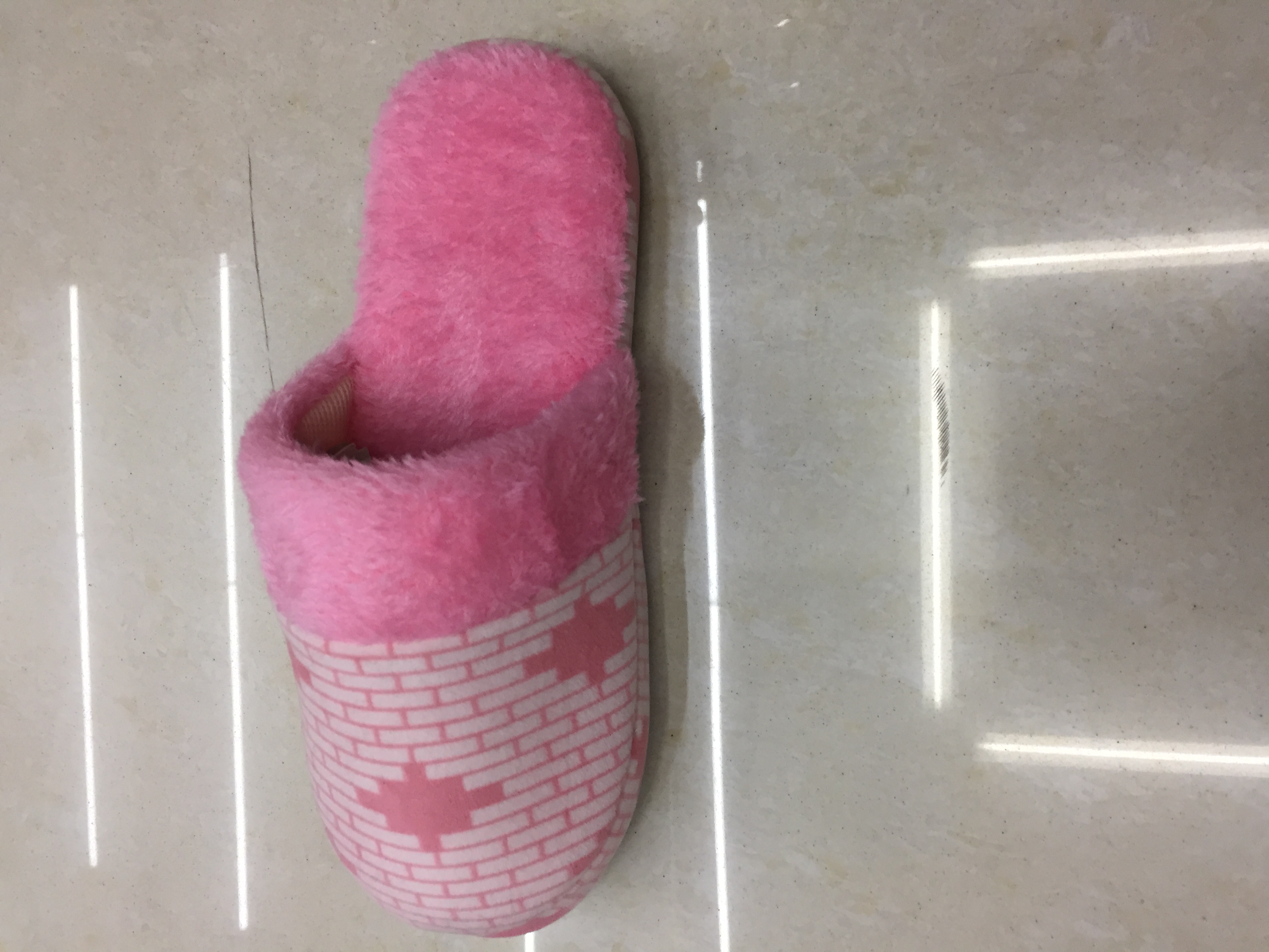2085LUCK200 TPR soft-soled indoor Cotton slippers for women in Foreign trade Specification image
