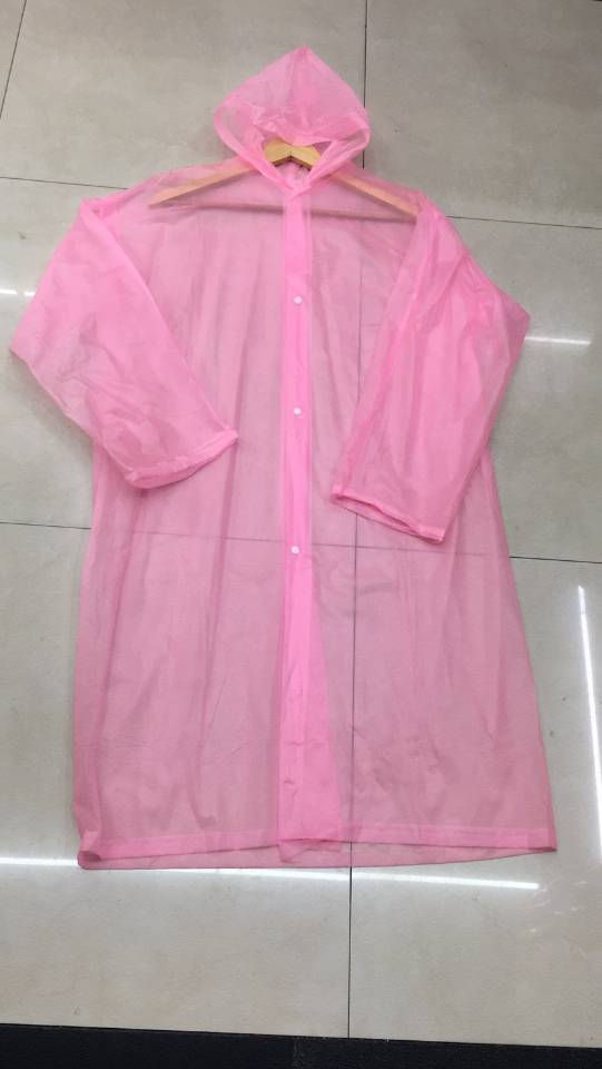 定制成人儿童加厚一次性雨衣单人徒步户外雨衣套装男女通用细节图