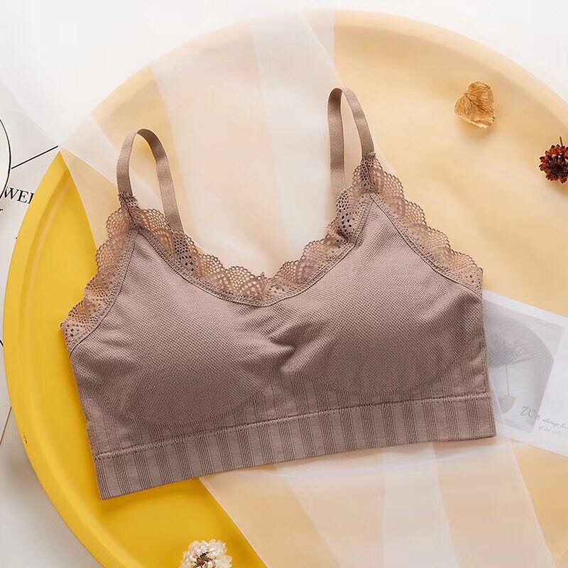 网红爆款美背文胸无钢圈吊带背心内衣女抹胸聚拢性感胸罩裹胸细节图