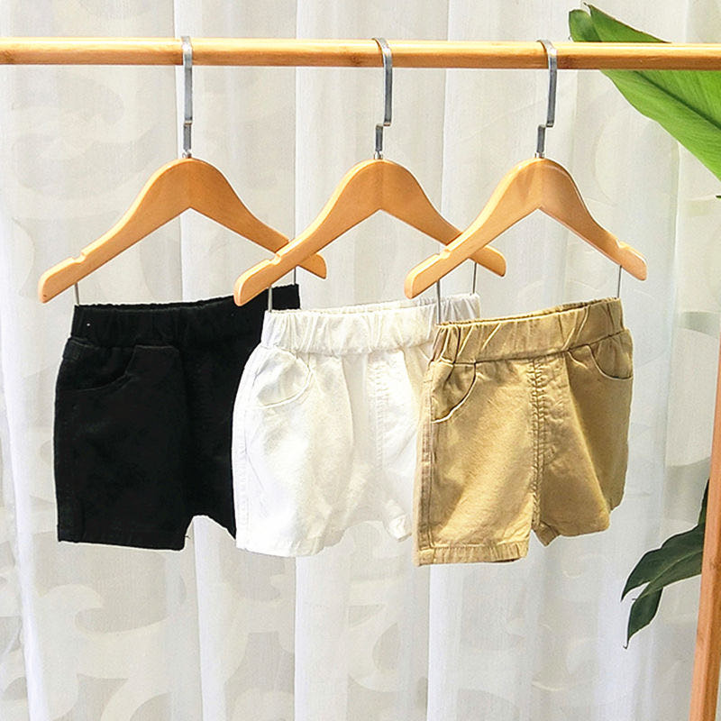 Summer trousers for boys, five-minute trousers for boys, slim shorts for girls and children, Korean version of Baby casual pants 2020 thumbnail