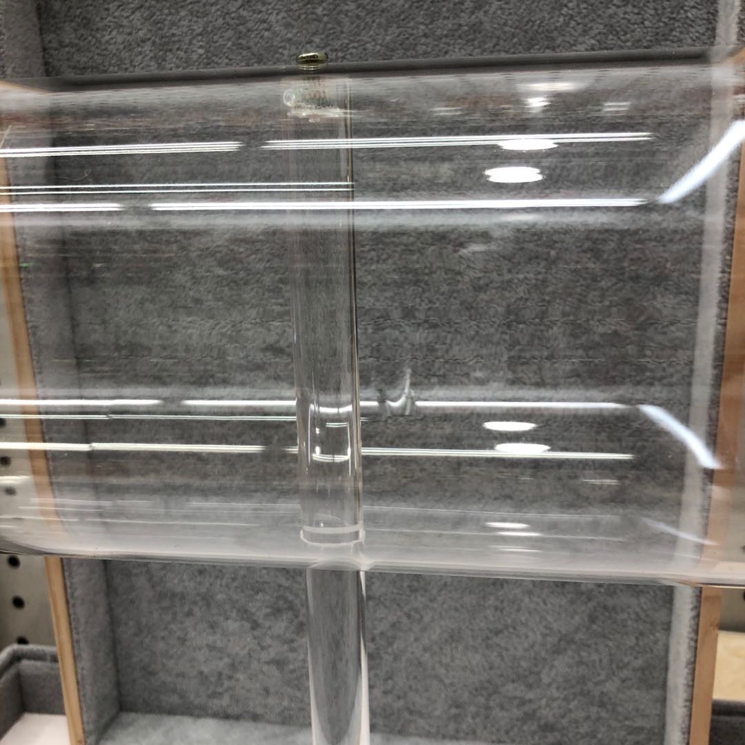 亚克力头扎展示台展示架爆款展示透明产品图