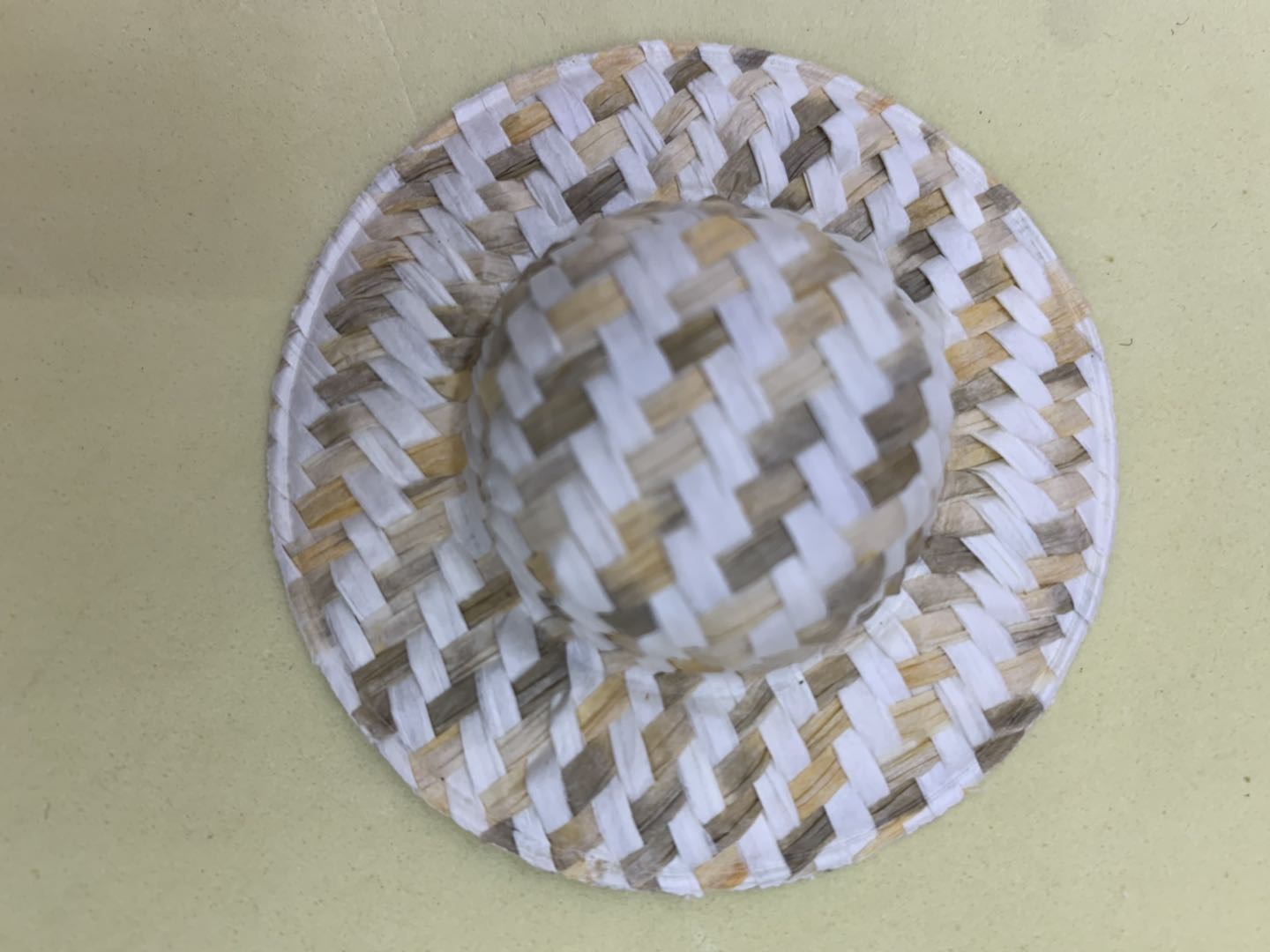 Twill 6.5 cm straw plaited hat hair accessories clothing matching technology decorative accessories thumbnail