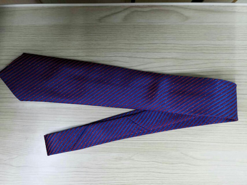 Men's polyester tie formal wear tie new trendy tie clothing Specification image
