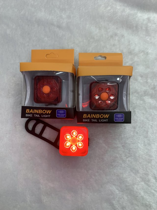 510 Usb Rechargeable Bike Mountain Bike Taillight Warning Lights
