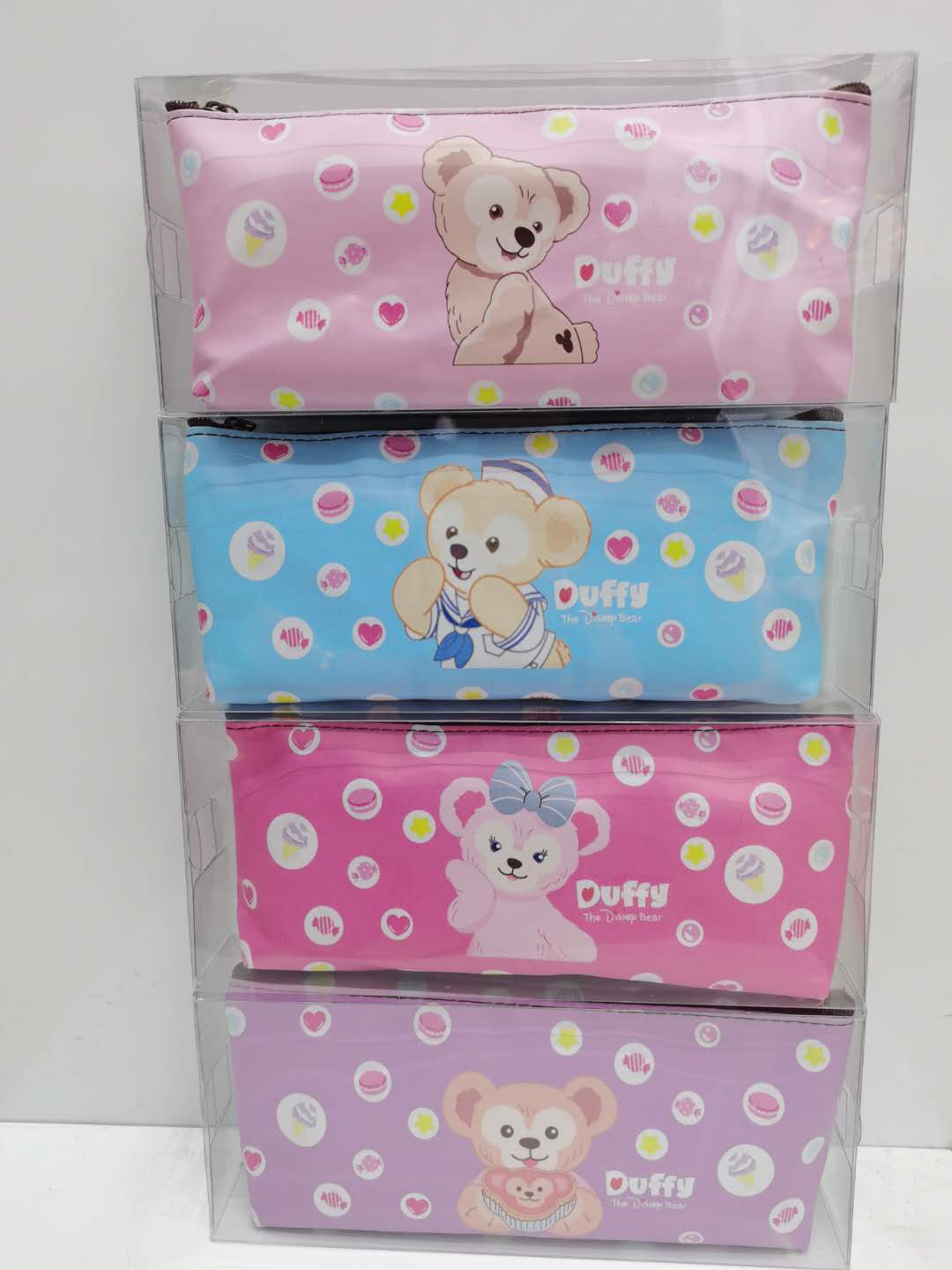 Wool Thick Cylinder Cartoon Stationery Bag Gift Customization Kindergarten Students Gift Customization Specification drawing