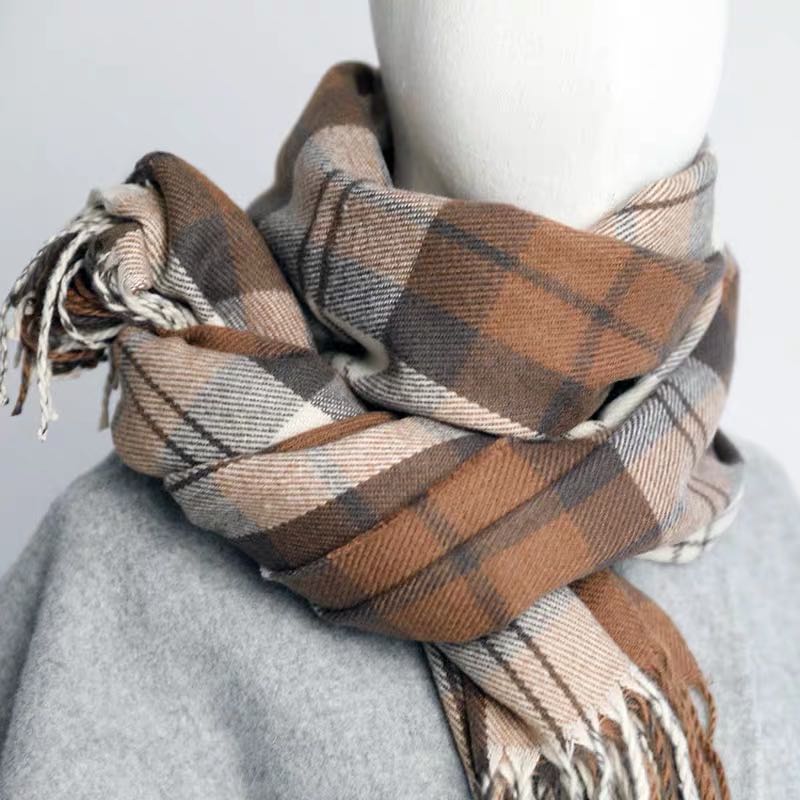 Women's Scarf Explosion Fashion Simple Trend New Autumn-Winter Long Scarf