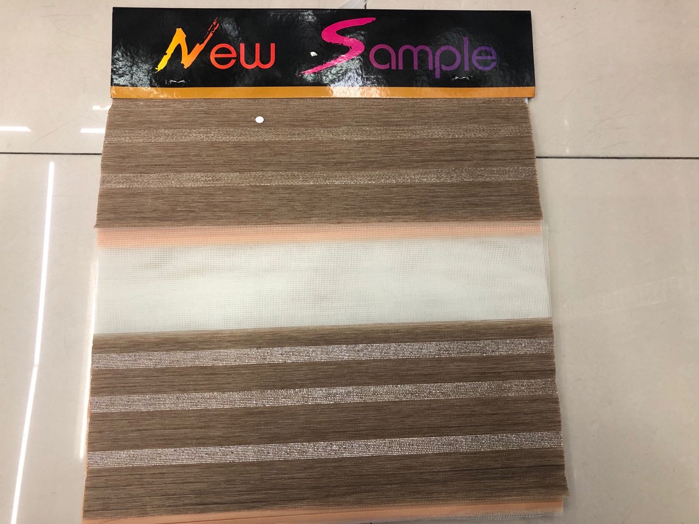 黄白相间时尚窗帘阳台客厅窗纱飘窗帘子