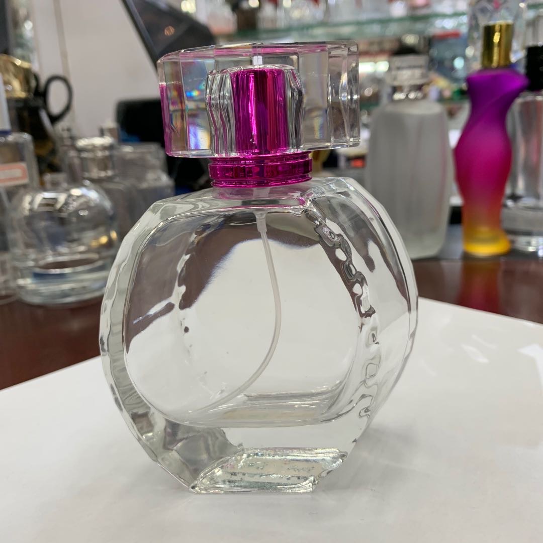 透明包装异型香水玻璃瓶可定制液体容器喷雾瓶详情图1