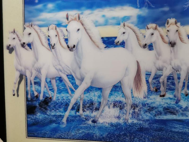 运通画框40X40cmPS相框5D水晶立体画