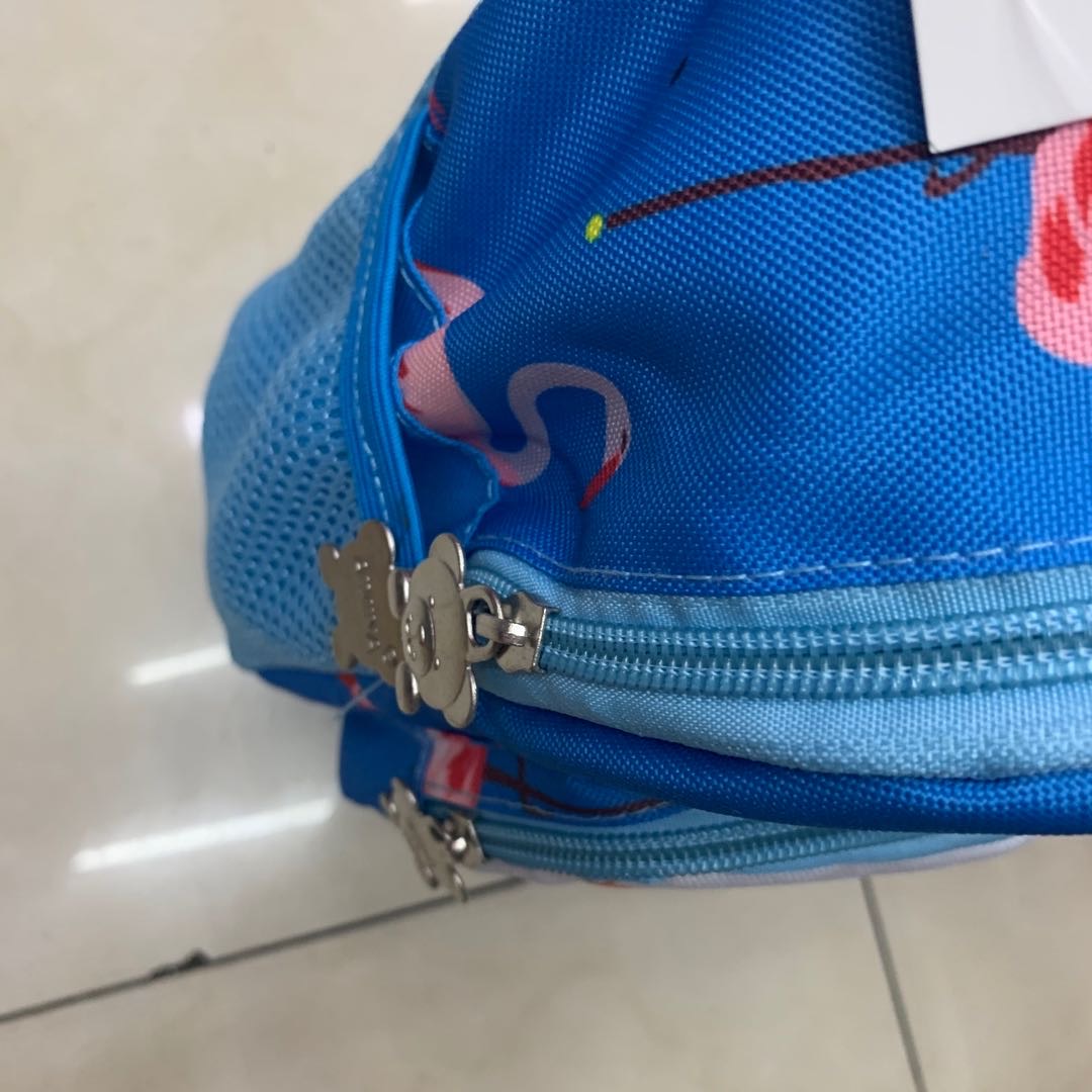 Schoolbag Backpack Backpack Backpack Student Schoolbag Travel Small Schoolbag Elementary School Backpack Children's Schoolbag Blue details Picture