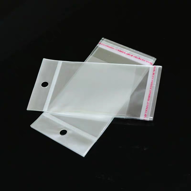 易开口OPP自粘袋 厂家直销定做透明自封袋 200个一包6x12cm塑料封口袋细节图