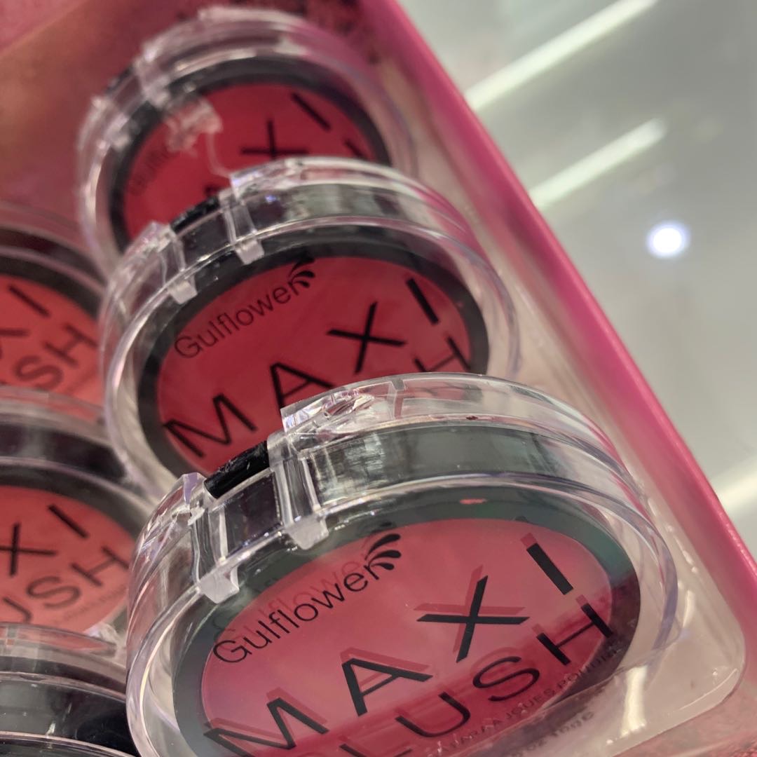 MAXIBLUSH圆形高级腮红盘腮红盒产品图