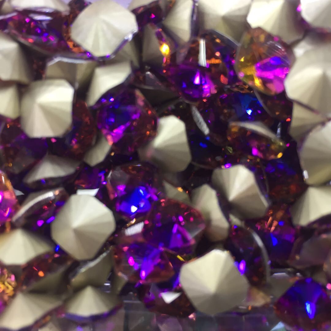 Crystal Accessories Semi-Finished Products Manufacturers Direct To Sample Customized Heyuan Specification drawing