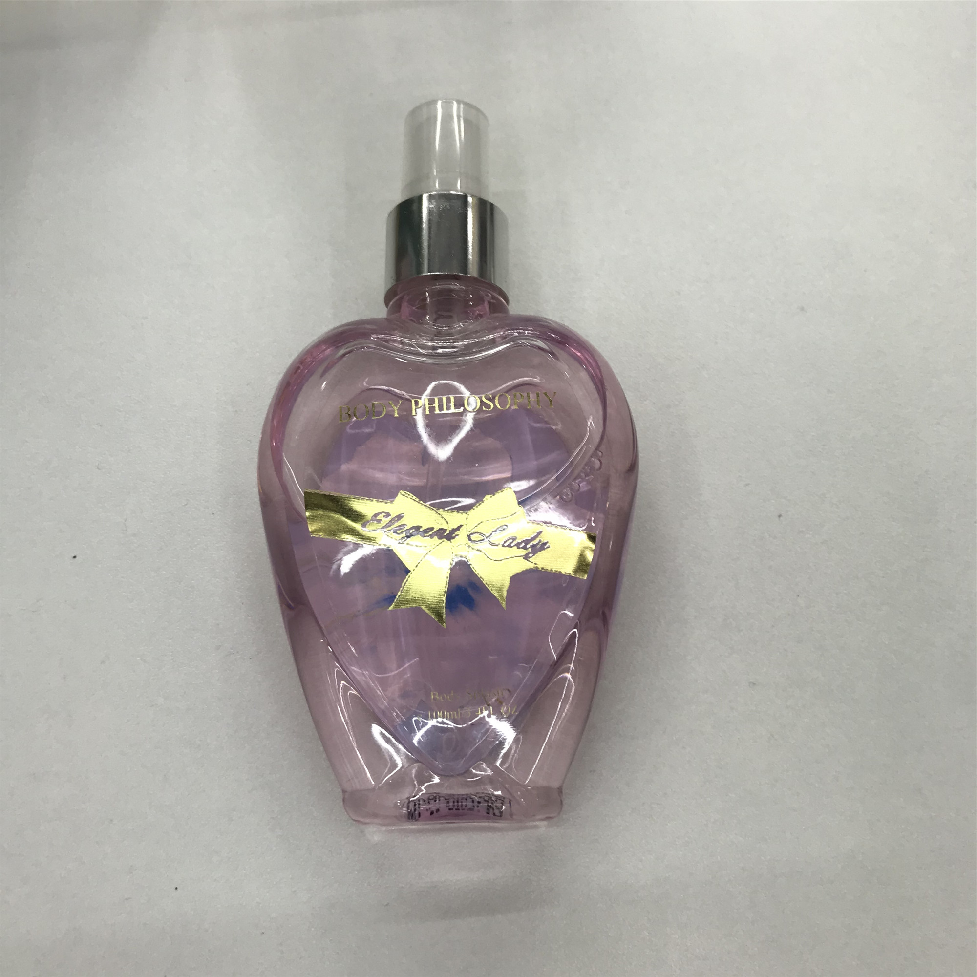100ml heart-shaped bottle body spray Long-lasting Fragrance Perfume for women in Foreign trade Specification image
