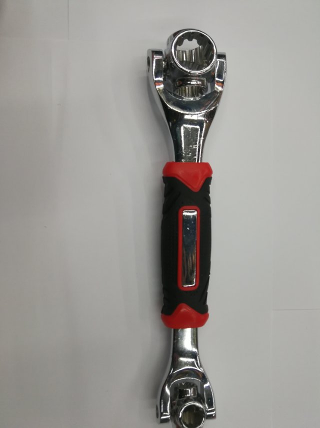 不锈钢超厚多功能工业级八合一扳手手动工具扳手