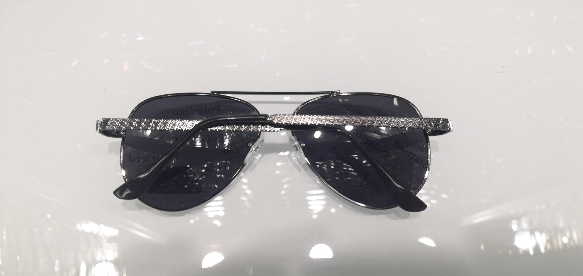 New fashionable large-framed sunglasses, polarized sunglasses, Korean version of Internet celebrity trendsetter 931 details Picture