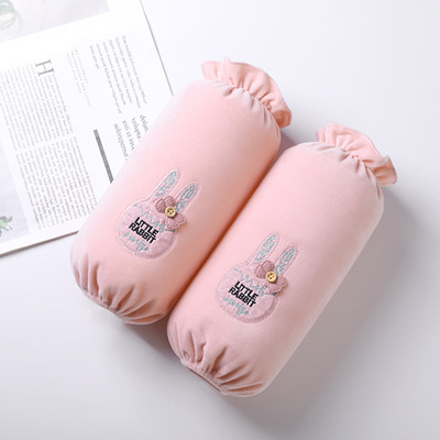 秋冬季简时尚女士双层长款袖套日用防污耐脏套袖袖筒多花色