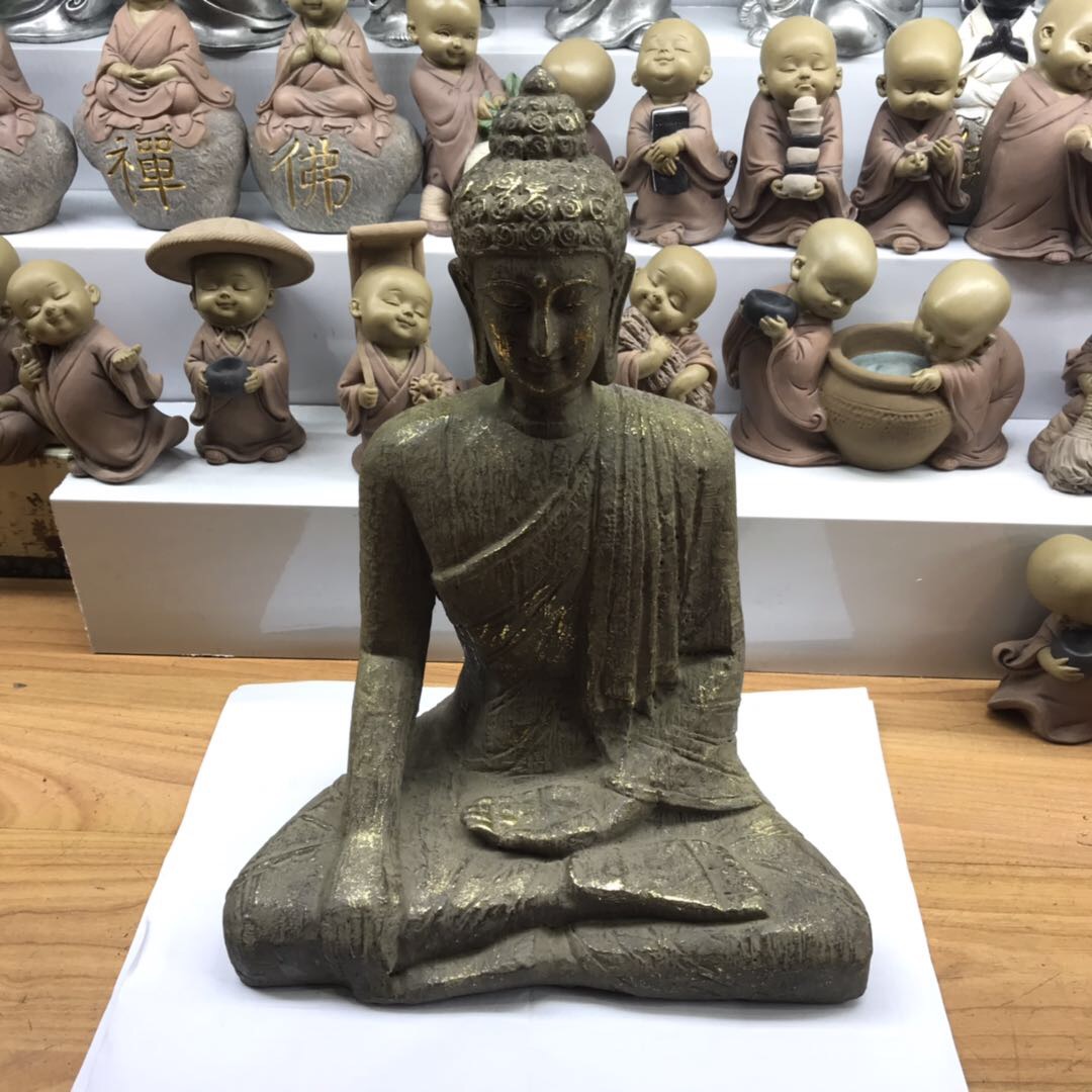 Water-absorbing stone, water-absorbing stone, artificial rockery, bonsai, decorative and landscaping small accessories, resin classical figure ornaments