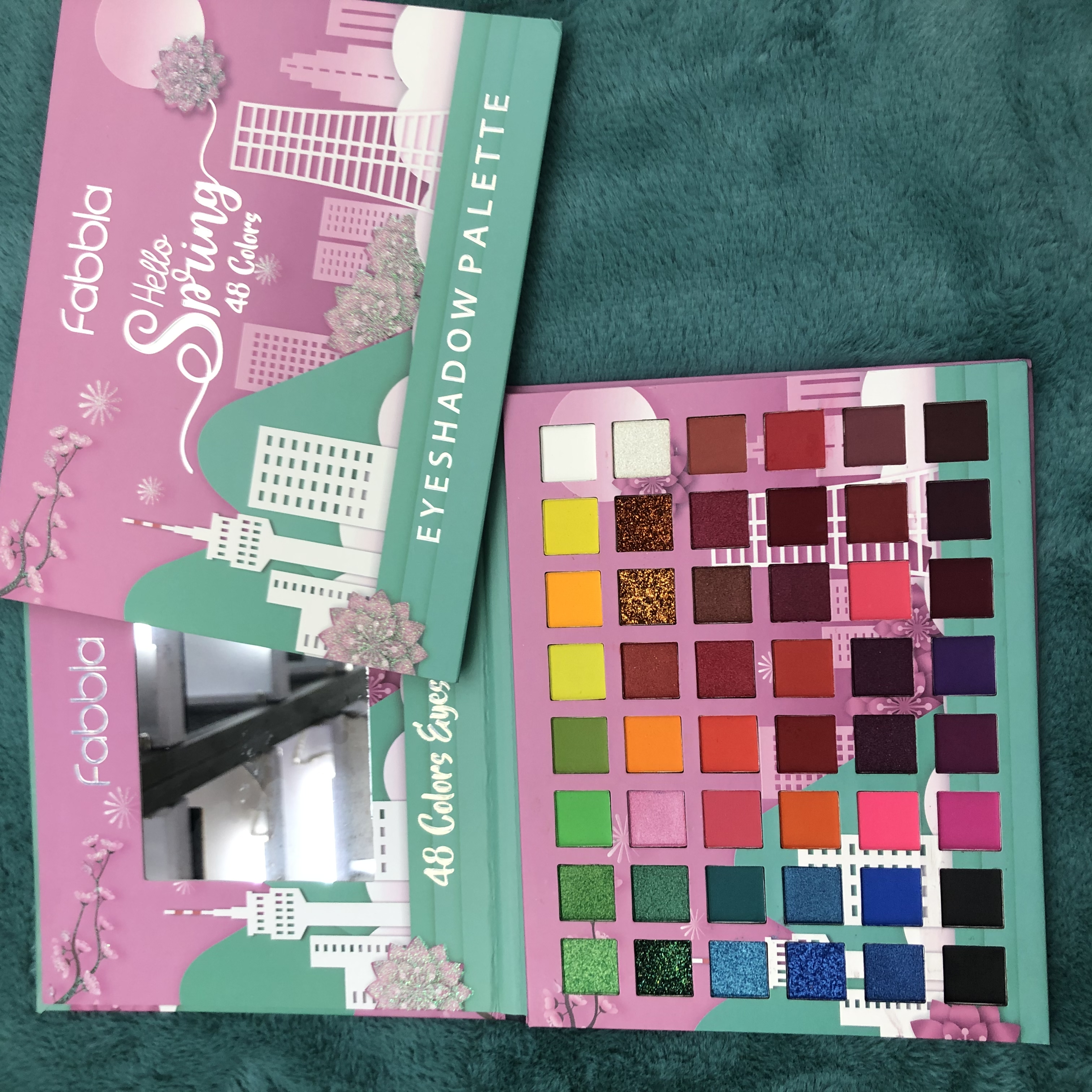 48 Color Es3041 Eyeshadow Multi-Color Eyeshadow Tray Eyeshadow Box Makeup Wholesale details Picture