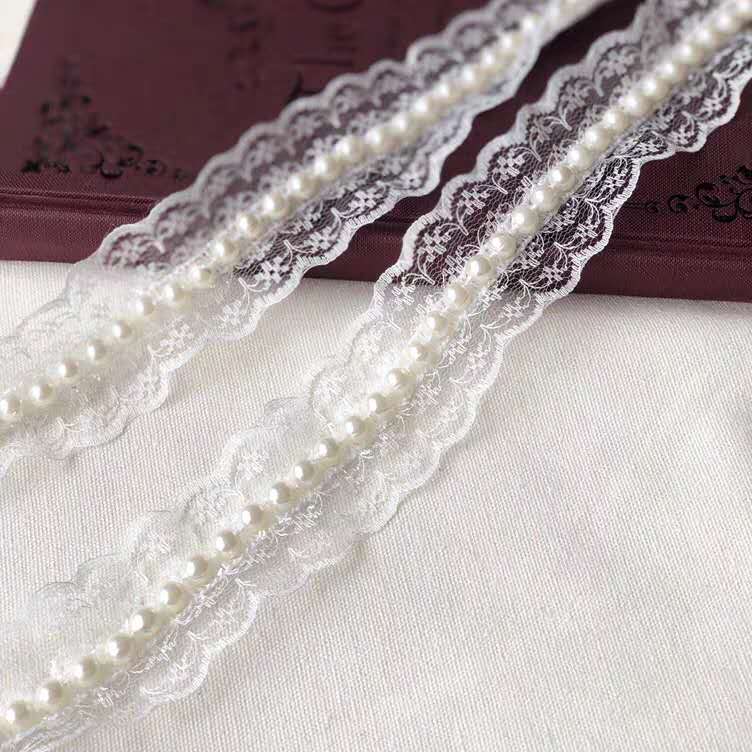 Hollow Lace Ribbon Cotton Thread Lace Lace Accessories Fabric Clothing Curtain Material Decorative Handmade Diy Lace Ribbon details Picture
