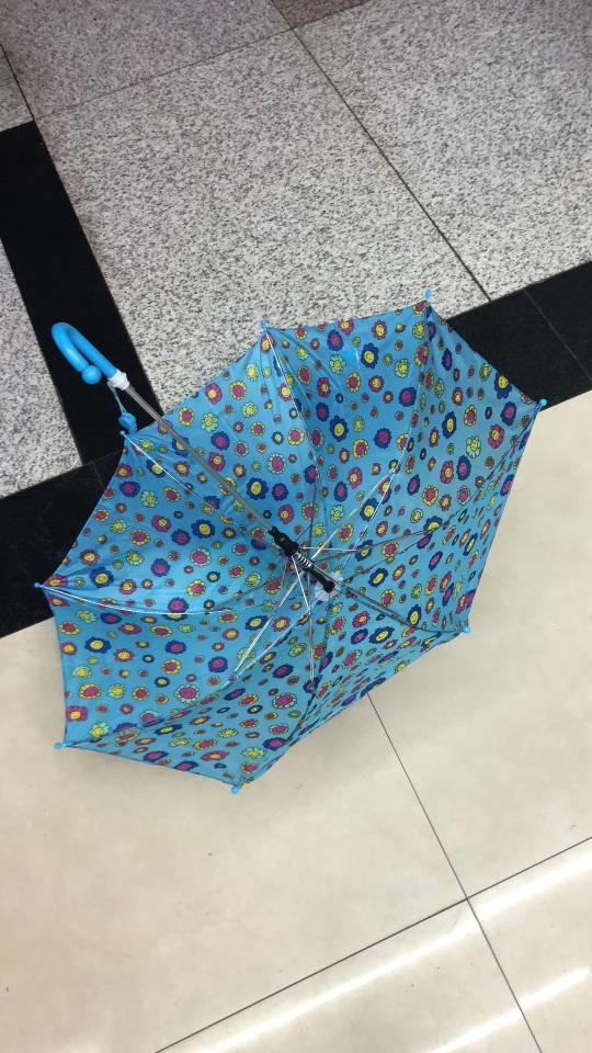 45 cm children's flower umbrella Specification image