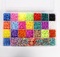 彩虹编织皮筋编织机套装DIY手工制作儿童益智玩具彩色橡皮筋细节图