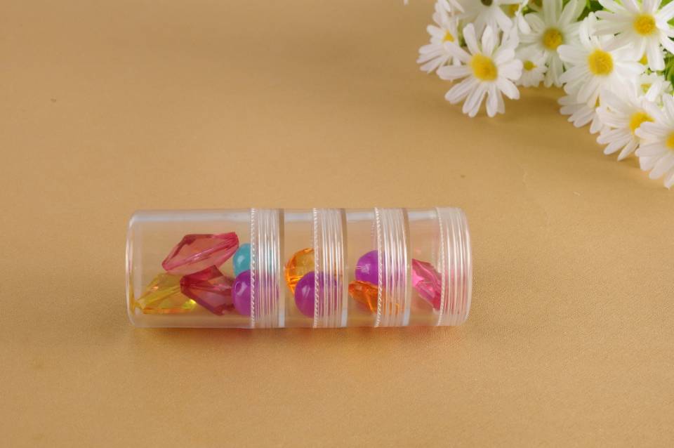 手工DIY珠子小五金3+1收纳盒批发销售