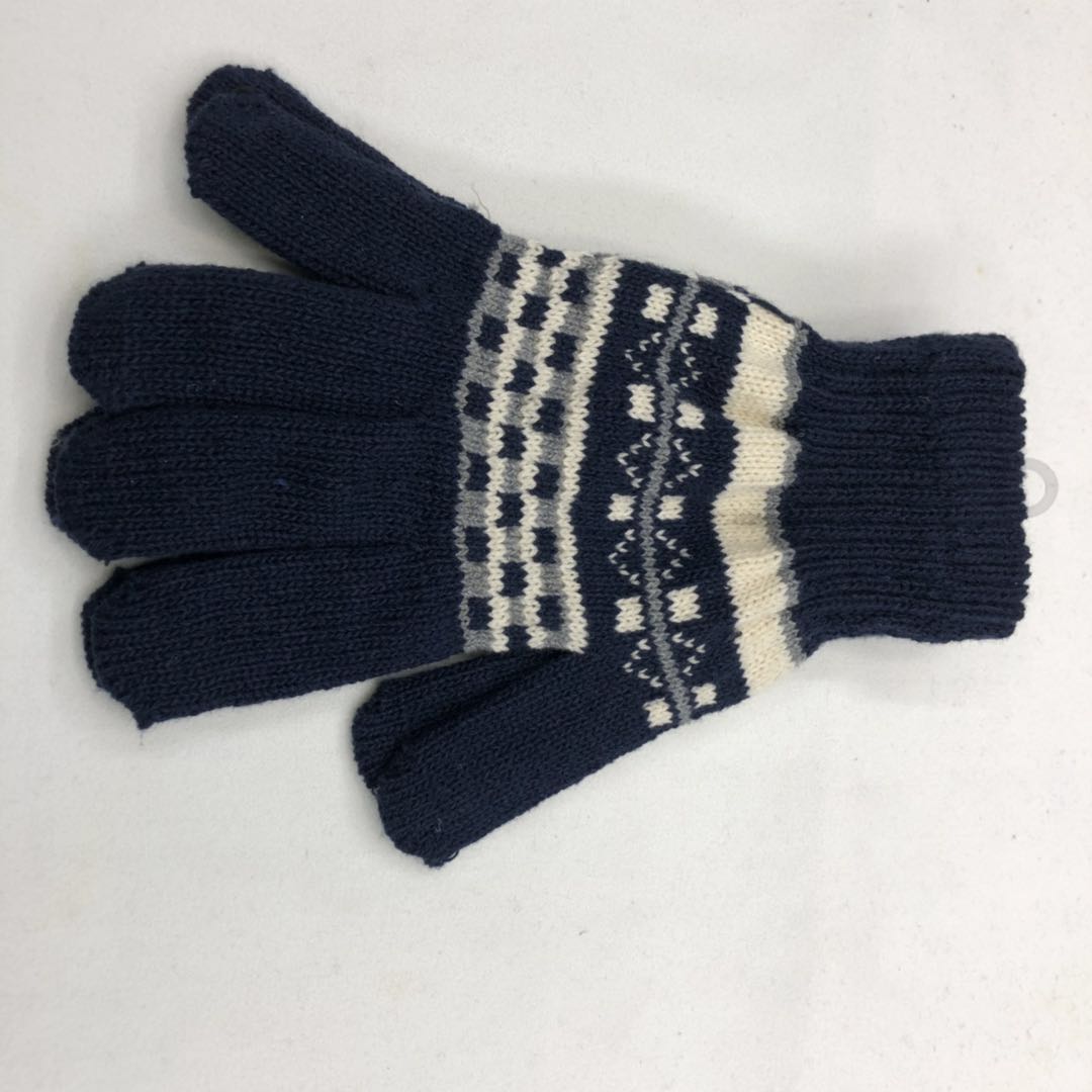 厂家直销分指防寒防冻时尚潮人冬季保暖手套
