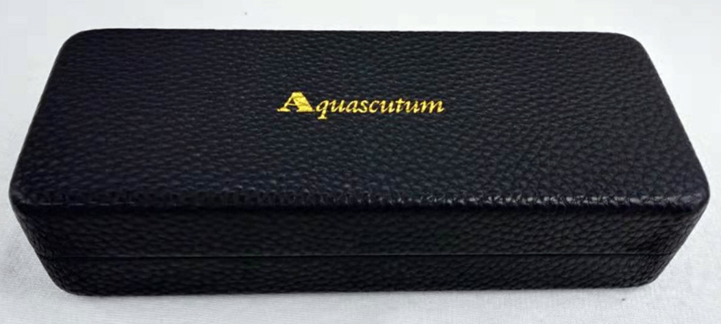 High-grade PU iron square glasses box Sunglasses myopic lens box for men and women with thickened protective lenses H595 thumbnail