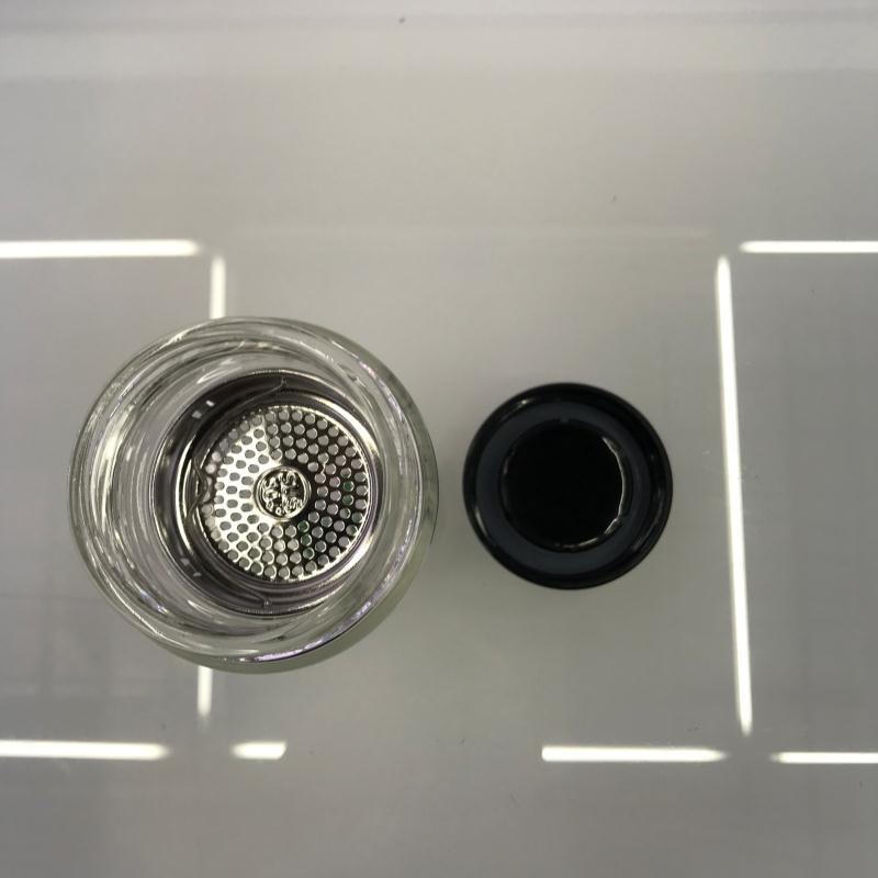 Stainless steel business insulated cups with tea nets, tea brewing cups, men's and women's office cups, coffee water cups details Picture
