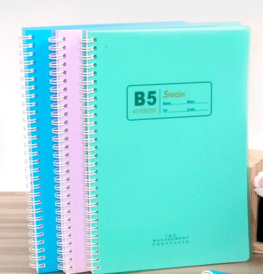线圈本b5线圈笔记本子文艺精致活页笔记本子简约大学生16开记事本小清新日记本