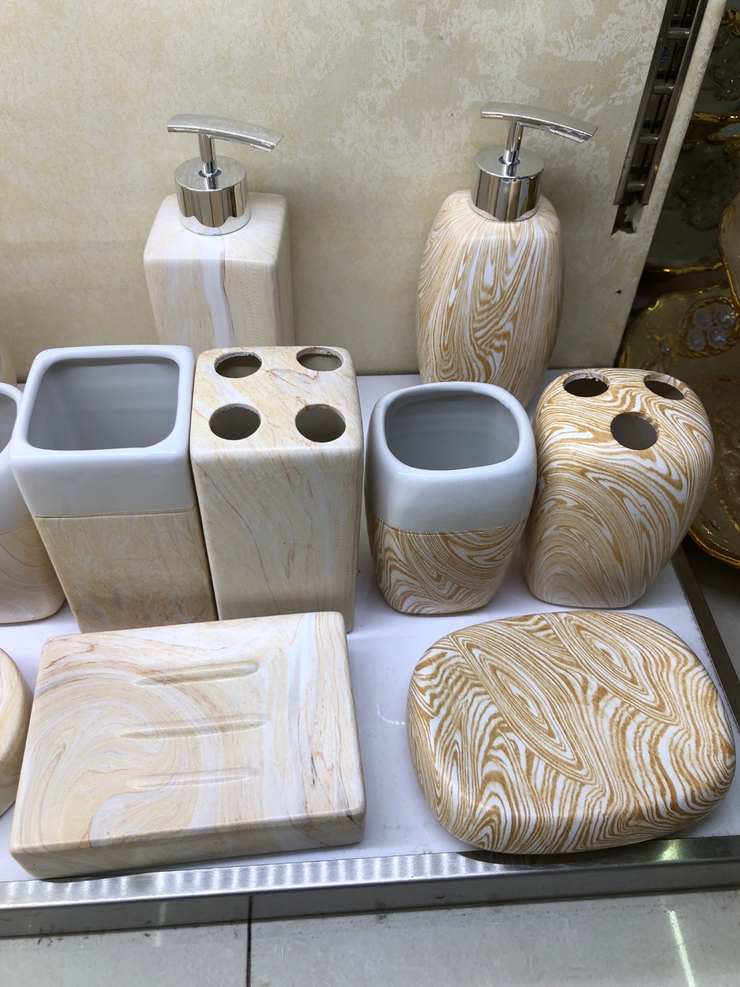 纯陶瓷洁具四件套YF15-629