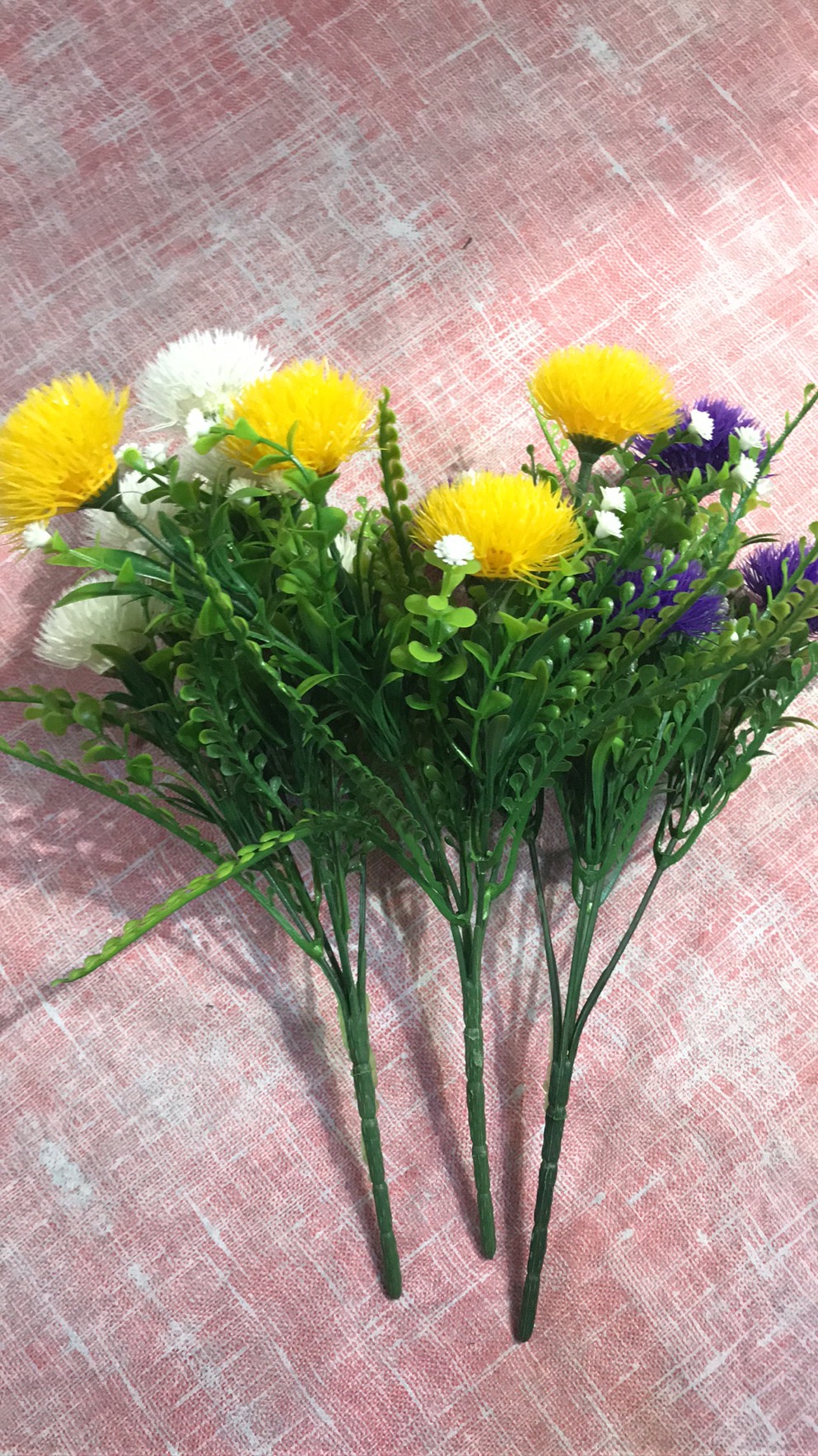 仿真花跨境货源婚庆花墙插花配材厂家直销