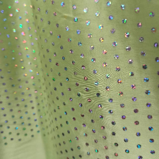 针纺布冲片浅绿色用于装饰服饰工艺品等面料产品图