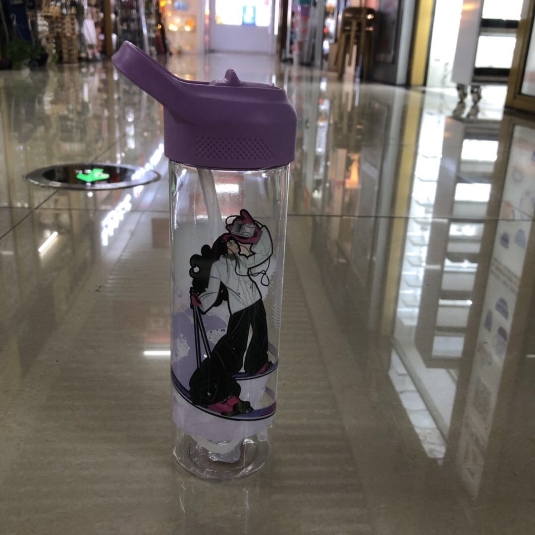 小学生男女直饮水壶防摔卡通运动女孩水杯茶杯