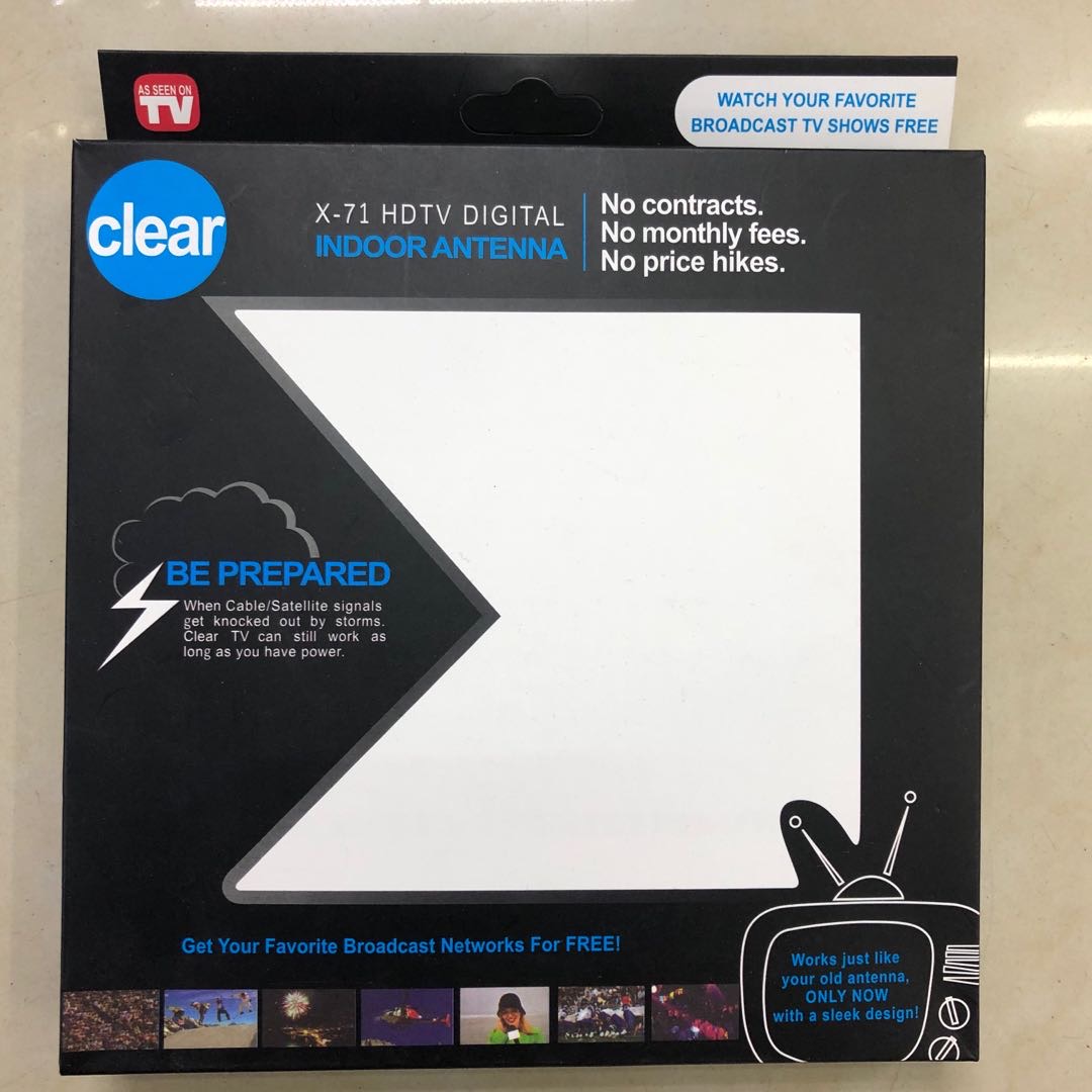 电视收台神器无线节目接收器家用无锅信号室内农村数字天线