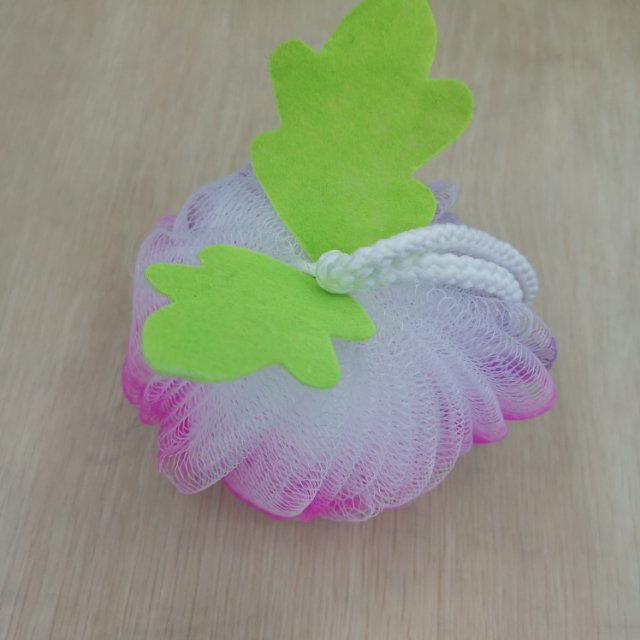 Lantern Ball Large Bath Ball Bath Ball Bath Flower Cute Bath Rub Back Foaming Toiletries Bath Flower Bath Towel Specification drawing