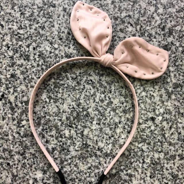 韩国公主范儿童发饰女童布艺大兔耳朵发箍女宝宝气质发卡潮妞配饰