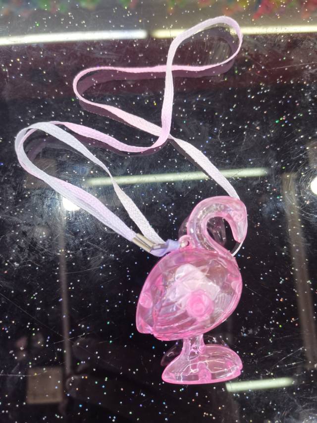 Factory direct sales of swan-shaped electronic shiny pendants made of plastic